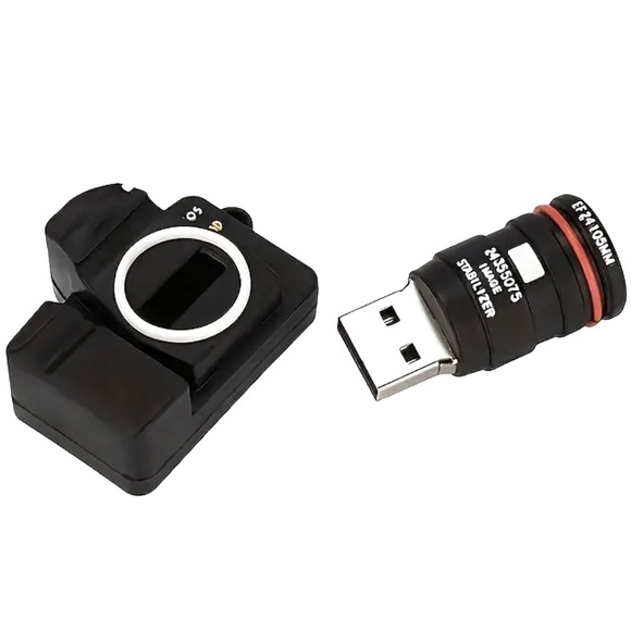 Adorable Silicone Camera USB 2.0 Flash Drive 8GB - Picture 3 of 4